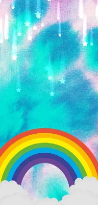 Rainbow Light Sky Live Wallpaper