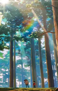 Rainbow Light World Live Wallpaper