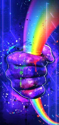 Rainbow Organism World Live Wallpaper