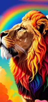 Rainbow Roar Nature Live Wallpaper