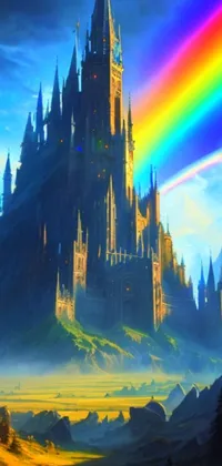 Rainbow Sky Atmosphere Live Wallpaper