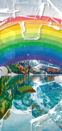 Rainbow Water Water Resources Live Wallpaper