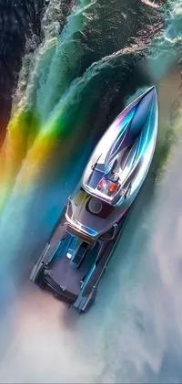 Rainbow Water World Live Wallpaper