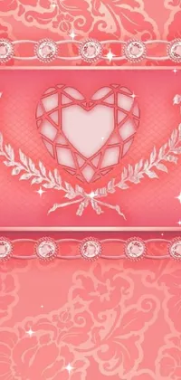 Rectangle Textile Pink Live Wallpaper