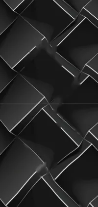 Rectangle Triangle Grey Live Wallpaper