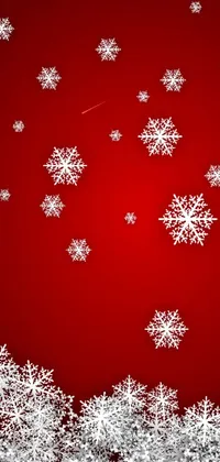 Get your phone into the holiday spirit with this stunning and lively wallpaper that's perfect for the Christmas season