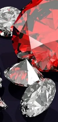 Red Art Triangle Live Wallpaper