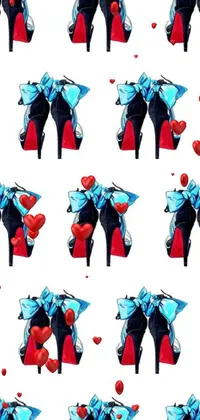 Red Blue Clothing Live Wallpaper