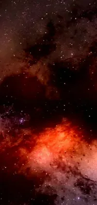 Red Brown Astronomy Live Wallpaper
