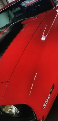 Red Car Vehicle Live Wallpaper