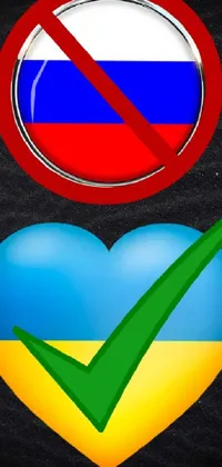 Red Electric Blue Circle Live Wallpaper