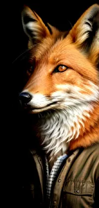 Red Fox in Snow Live Wallpaper - Earthy Sensibility Mixed Warm and