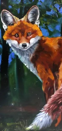 Red Fox Carnivore Natural Landscape Live Wallpaper