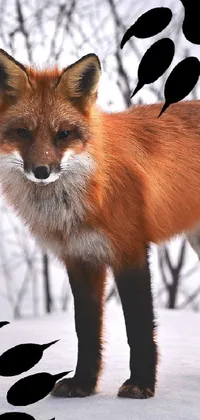 Red Fox Carnivore Organism Live Wallpaper