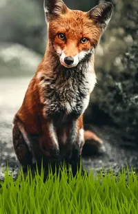 Red Fox Fox Plant Live Wallpaper