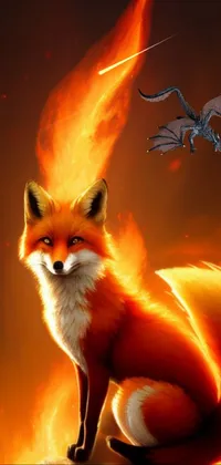 Red Fox Light Fox Live Wallpaper
