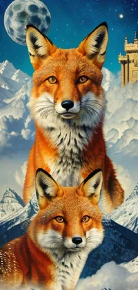 Red Fox Nature Carnivore Live Wallpaper