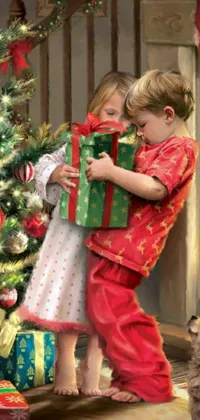 Red Green Toddler Live Wallpaper