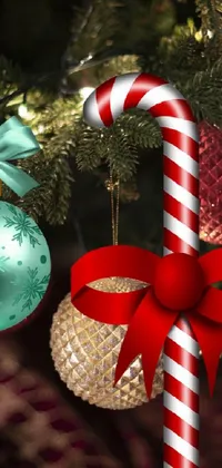 Bring the festive cheer to your mobile device with this stunning Christmas tree live wallpaper
