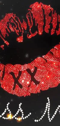Red Lighting Organism Live Wallpaper