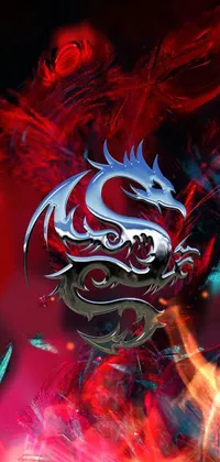 Red Painting Art Live Wallpaper