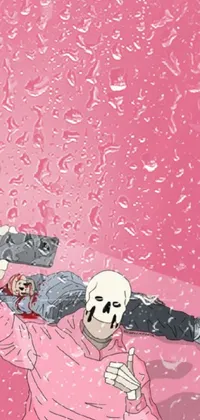 Painting Pink Art Live Wallpaper - free download