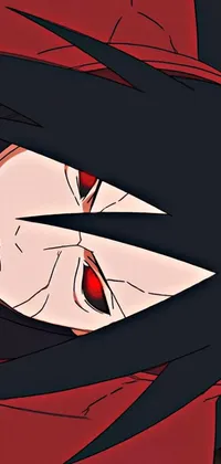 Get ready for an electrifying live wallpaper! This close up shot captures a red-eyed human transforming into their final form