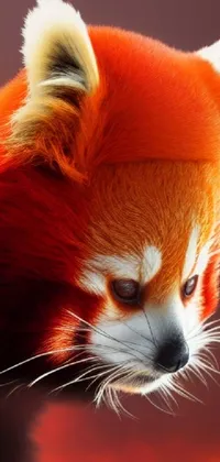Red Panda Carnivore Orange Live Wallpaper
