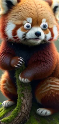 Red Panda Carnivore Organism Live Wallpaper