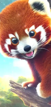 Red Panda Brown Bear Carnivore Live Wallpaper - download