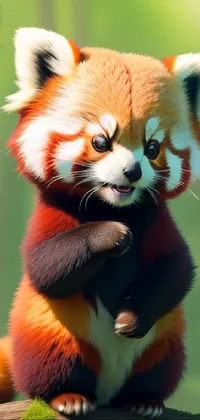 Red Panda Carnivore Organism Live Wallpaper