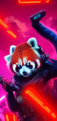Red Panda Entertainment Red Live Wallpaper