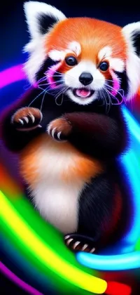 red panda cute wallpaper