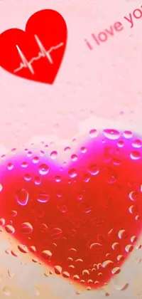 Red Petal Pink Live Wallpaper