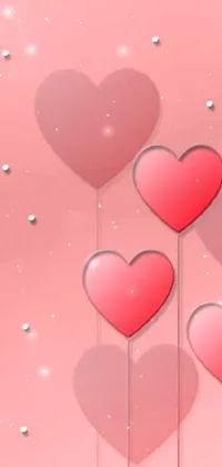 Red Pink Art Live Wallpaper