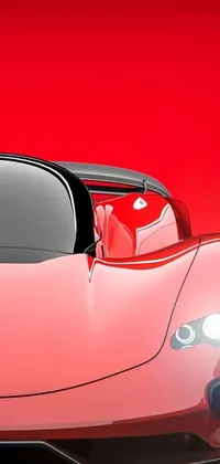 Red Pink Automotive Design Live Wallpaper