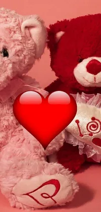 Teddy bear cheap wallpaper love