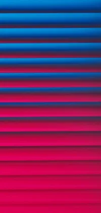 This phone live wallpaper showcases a vibrant red and blue abstract design, perfect for lovers of synthwave and neon aesthetics
