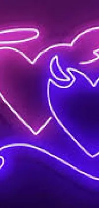 Looking for a stunning phone live wallpaper? Look no further than our neon sign heart offering! Capturing the essence of love and passion with its perfectly crafted neon glow in the shape of a heart, this unique wallpaper features 4 funky emojis that add a bright and memorable twist to its appeal