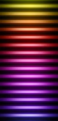 This lively phone live wallpaper boasts a striking design of fluid and colorful stripes set against a black background