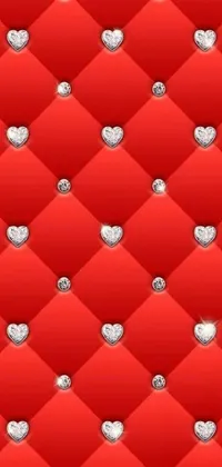 Red Symmetry Magenta Live Wallpaper