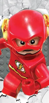 Red Toy Fictional Character Live Wallpaper