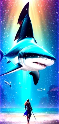 Requiem Shark Lamnidae Shark Live Wallpaper