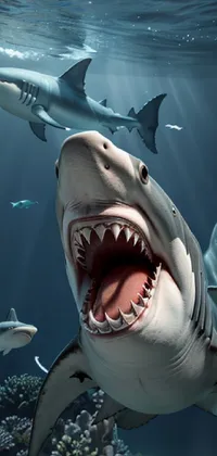 Requiem Shark Water Lamniformes Live Wallpaper