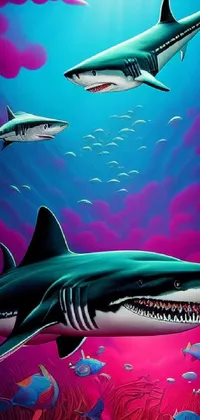 Requiem Shark Water Vertebrate Live Wallpaper