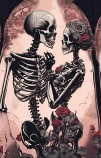 Rib Bone Art Live Wallpaper