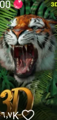 Roar Bengal Tiger Siberian Tiger Live Wallpaper