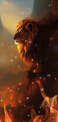 Roar Carnivore Lion Live Wallpaper