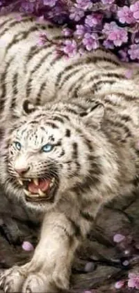 Roar Carnivore Siberian Tiger Live Wallpaper