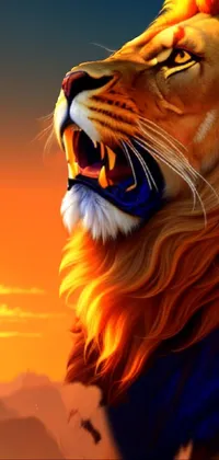 Roar Eye Siberian Tiger Live Wallpaper